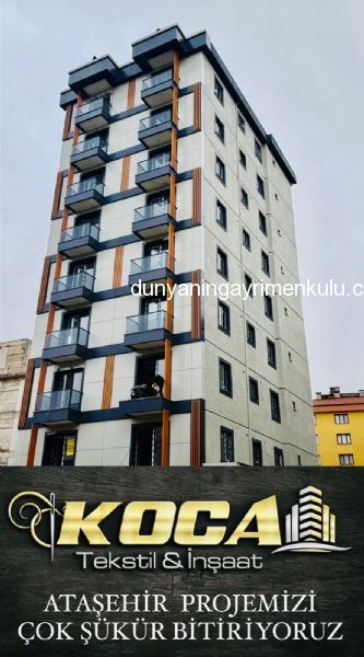 KÜÇÜKBAKKALKÖY/ATAŞEHİRDE SATILIK 2+1 SIFIR DAİRE