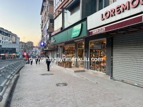 MALTEPE MERKEZDE BAĞDAT CADDESİNE 10 M CEPHELİ SATILIK MAĞAZA