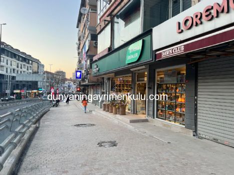 MALTEPE MERKEZDE BAĞDAT CADDESİNE 10 M CEPHELİ SATILIK MAĞAZA