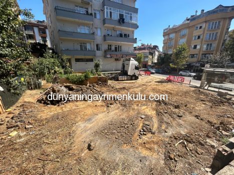 ÜMRANİYE NAMIK KEMAL'DE CADDE ÜZERİ İMARLI SATILIK ARSA