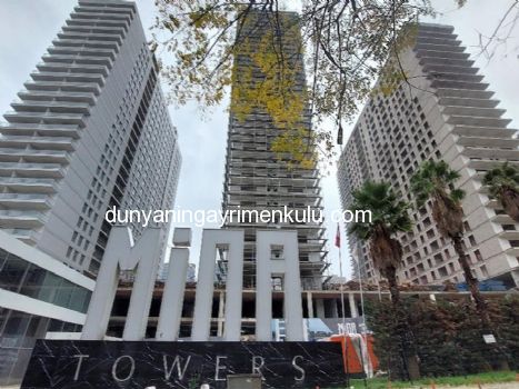 MİNA TOWERS'DA ŞEHİR MANZARALI C TİPİ 2+1 SATILIK DAİRE