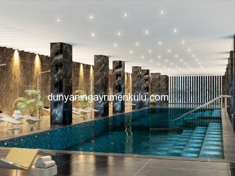 MİNA TOWERS'DA ŞEHİR MANZARALI C TİPİ 2+1 SATILIK DAİRE