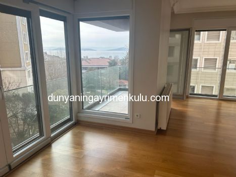 ÇATALÇEŞME SAHİLDE DENİZ MANZARALI LÜKS GENİŞ 3+1 KİRALIK DAİRE