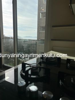 ÇATALÇEŞME SAHİLDE DENİZ MANZARALI LÜKS GENİŞ 3+1 KİRALIK DAİRE